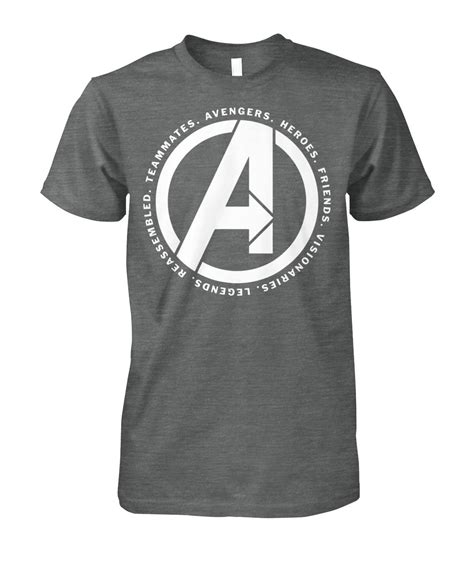 Official Marvel avengers endgame logo heroes and legends T-Shirt
