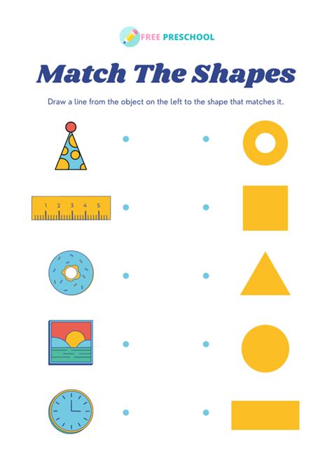 Activities for teaching shapes - Free Preschool