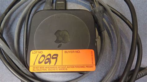 Apple TV Adapter Model A1469 - Oahu Auctions