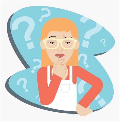 Person Asking Question Clipart, HD Png Download - kindpng