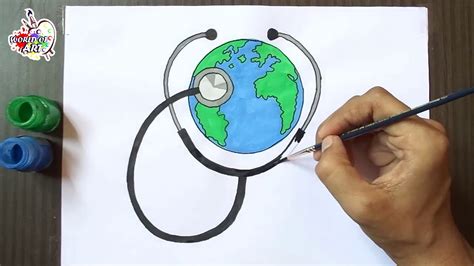 How to draw world health day poster | Poster drawing - YouTube