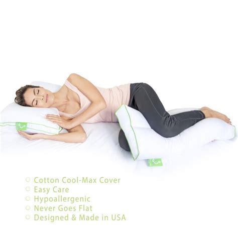 Sleep Yoga Specialty Medium Down Alternative Bed Pillow at Lowes.com