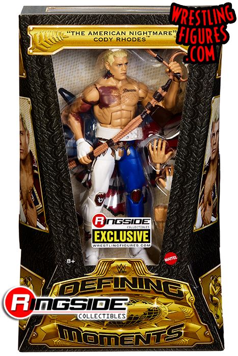 Cody Rhodes (Bruised) - WWE Defining Moments Ringside Exclusive Toy Wrestling Action Figure by ...