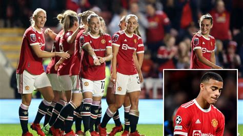 Man Utd 'had crunch meeting with women's team over Mason Greenwood saga ...