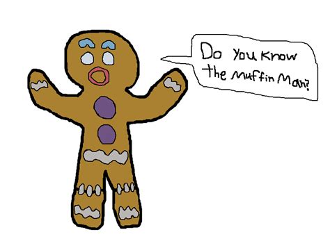 Gingy From Shrek by Purplecolorz on DeviantArt