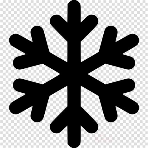 snowflake silhouette - Clip Art Library