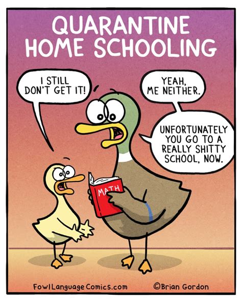 Home Schooling - Fowl Language Comics