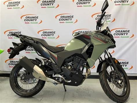 New 2023 Kawasaki Versys-X 300 | Motorcycles in Orange CA | 13544M Pearl Matte Sage Green ...