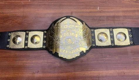 TNA World Heavyweight Wrestling Championship Title Belt - Etsy