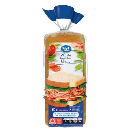 Great Value White Bread - Walmart.ca