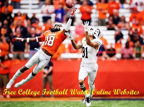 Best 10+ Free College Football Watch Online Websites Live on 2022 ...