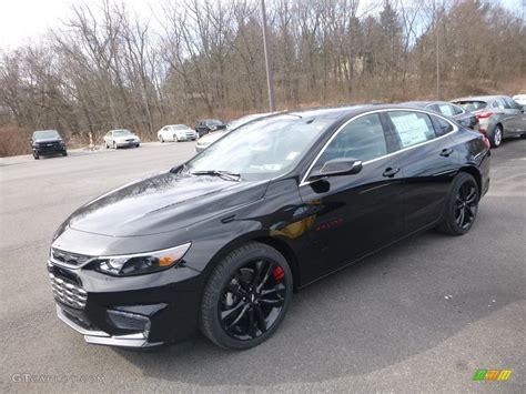 Chevy Malibu 2018 Black Rims