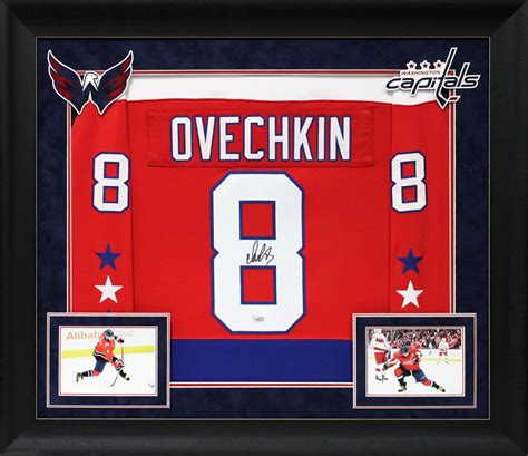 Lot Detail - Alexander Ovechkin Signed Capitals Jersey in Custom Framed Display (Fanatics)