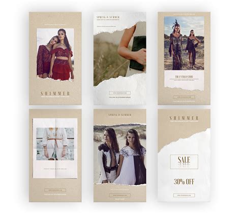 Free Instagram Story Templates :: Behance