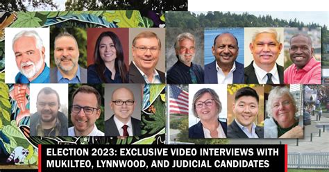 Election 2023: Exclusive video interviews with Mukilteo, Lynnwood, and ...