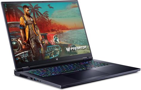 Acer Predator Helios 18 - 13900HX · RTX 4070 · 18.0”, QHD+ (2560 x 1600), 165 Hz, IPS · 1TB SSD ...