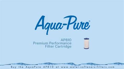 Aqua-Pure AP810 Water Filter - YouTube