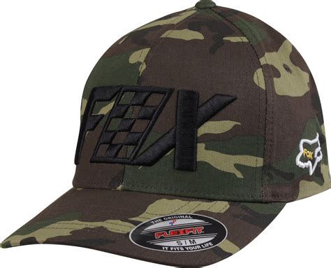 Fox Racing Mens Czar Flexfit Hat - Camo - Walmart.com