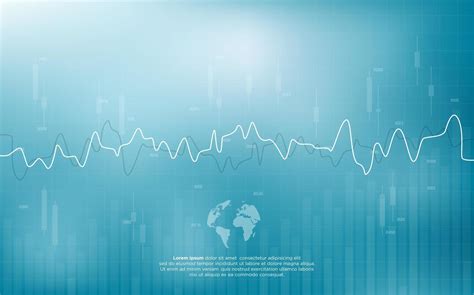 Trading background with steeply curved charts. 2713663 Vector Art at ...