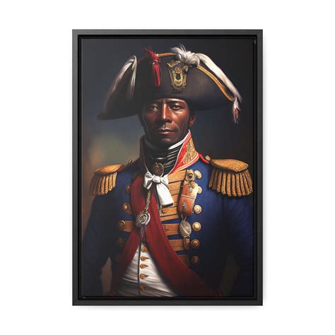 Jean-jacques Dessalines Haitian Canvas Wall Art for Home Decor - Etsy