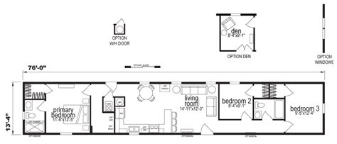 14×70 Mobile Home Floor Plan | Floor Roma