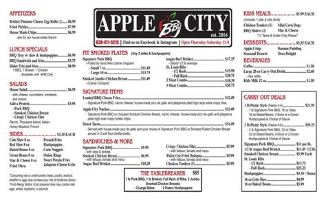 Apple City BBQ | Restaurant and Full Service Catering