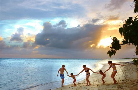 Free stock photo of beach, family, leasure