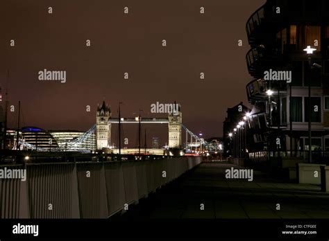 Tower Bridge at Night, London Night View Stock Photo - Alamy