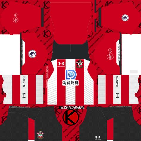 Southampton FC 2019/2020 Kit - Dream League Soccer Kits - Kuchalana