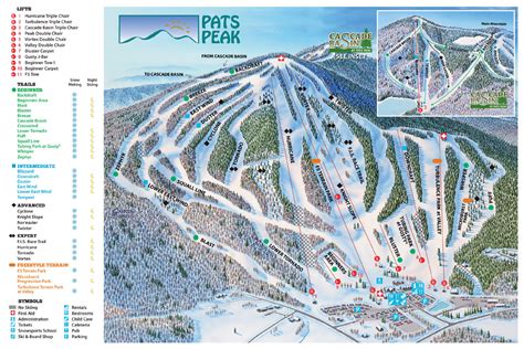 Pats Peak Trail Map | SkiCentral.com