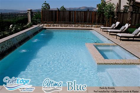 Altima Blue Pool Constructed - Pools by Riviera Installed by California ...