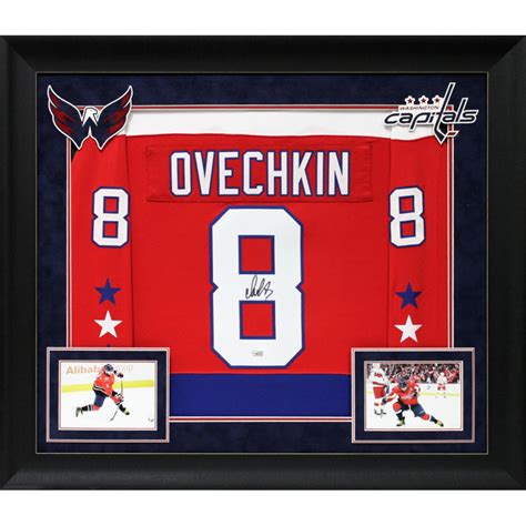 Alexander Ovechkin Signed Custom Framed Jersey Display (Fanatics) | Pristine Auction