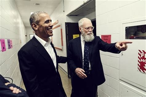 David Letterman and Barack Obama reunite for the debut of Netflix show