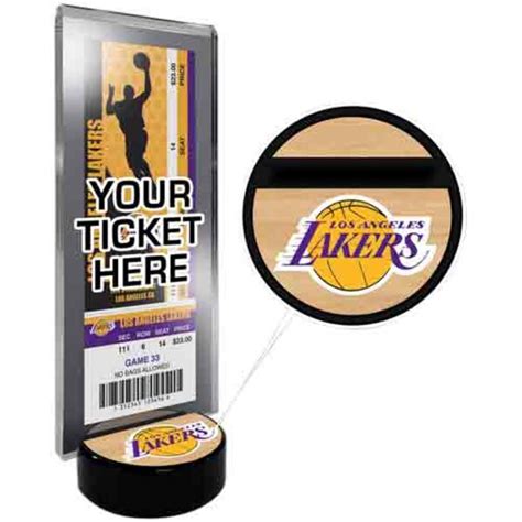 Los Angeles Lakers Ticket Display Stand - NBA Store