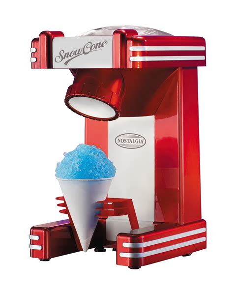 Nostalgia RSM702 Retro Single Countertop Snow Cone Maker, Red - Walmart.com