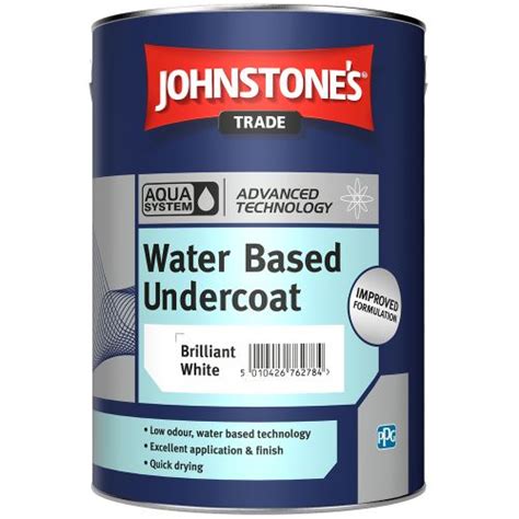 Johnstone's Trade | Aqua Water Based Undercoat White | The Paint Shed