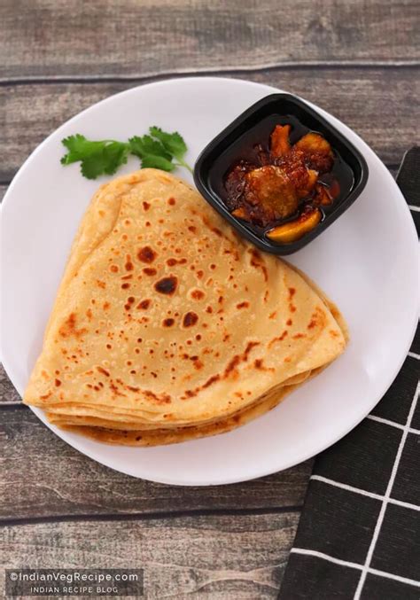 Paratha Recipe | How to make Plain Paratha - Indian Veg Recipe