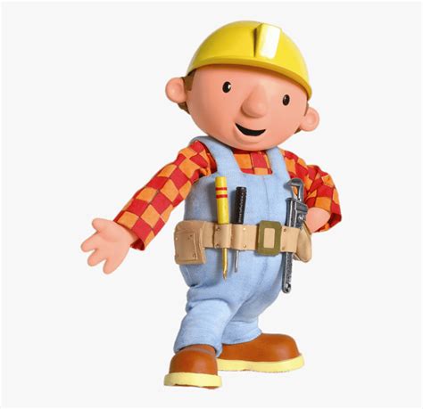 Old Bob The Builder Wearing Tool Belt - Bob The Builder Png , Free Transparent Clipart - ClipartKey