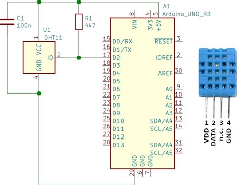 Arduino DHT11 Sensor Tutorial | Starting Electronics
