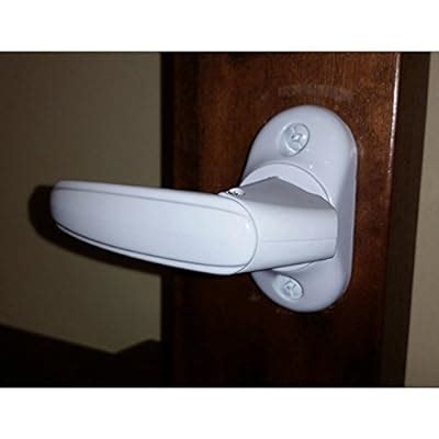 Inside Handle Storm Door Latch White-FREE SHIPPING - Building Supply Store