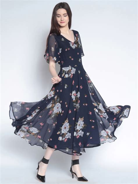 floral gown myntra | Dresses Images 2022