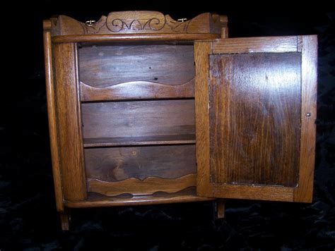 Antique Oak medicine cabinet