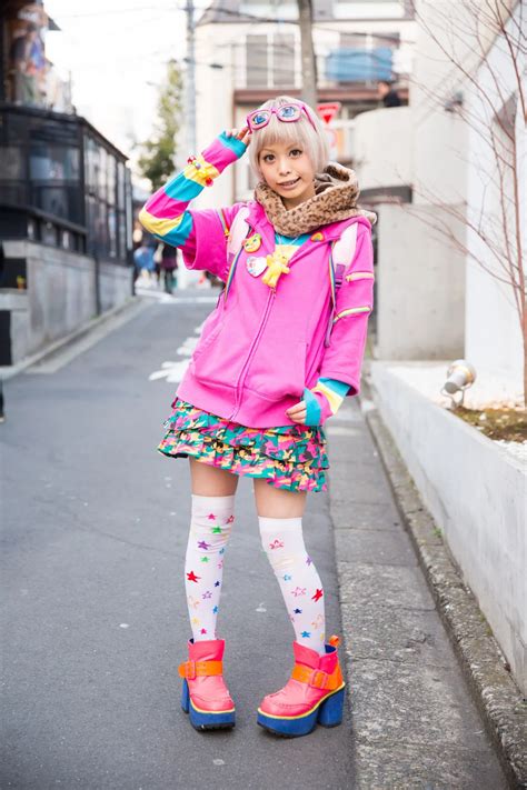 Get the Neon Cool Kawaii Look from Tokyo Fashion Week | Harajuku ...