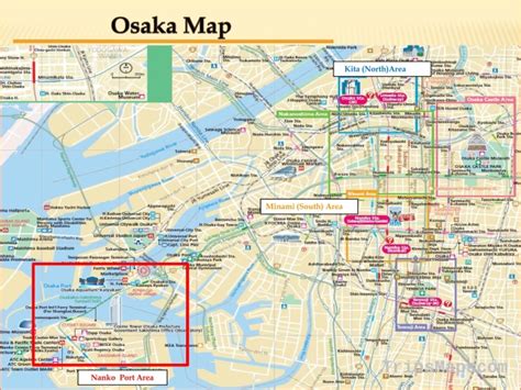 Map of Osaka Japan - Where is Osaka Japan? - Osaka Japan Map English - Osaka Japan Maps for ...