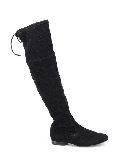 Ivanka Trump Solid Black Boots Size 6 1/2 - 77% off | thredUP