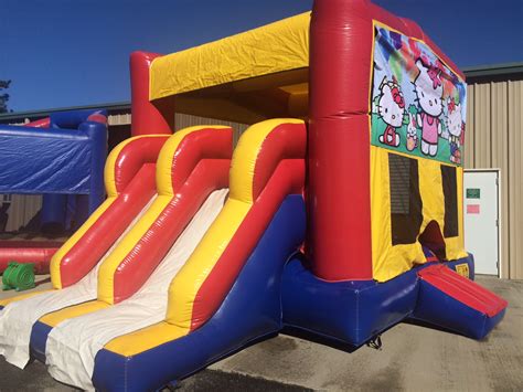 Super Double Jumpy Jump | combo - $75 and up Bounce House and Slide Rentals | Birmingham ...