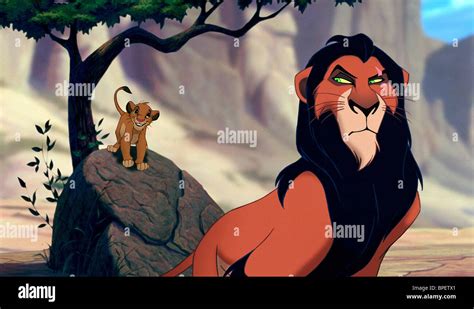 SIMBA & SCAR THE LION KING (1994 Stock Photo, Royalty Free Image: 31059673 - Alamy