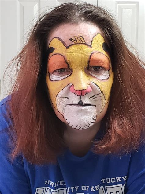 Simba : r/Facepainting