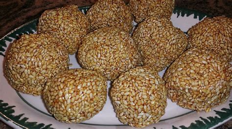 Sesame seeds ladoo recipe | Til ladoo | Til ke ladoo with jaggery - Indian Healthy Recipes | Non ...