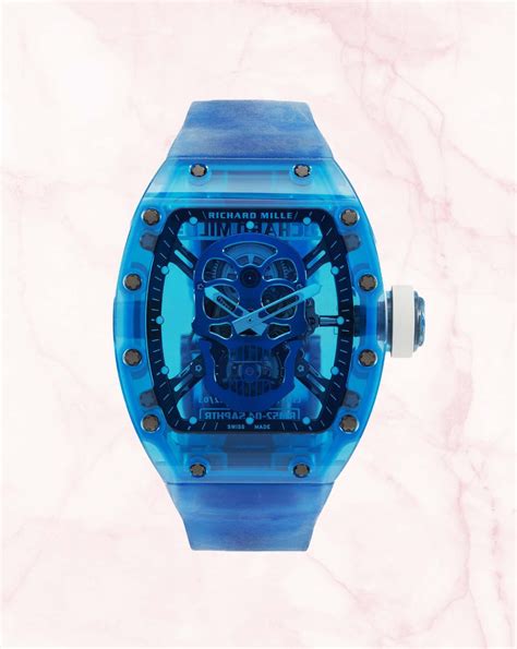 Richard Mille Rm 52 04 Skull Blue Sapphire In London, England, United ...